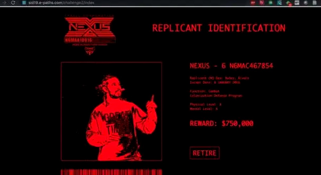 Security Innovation Day 2019 - Replicant identification