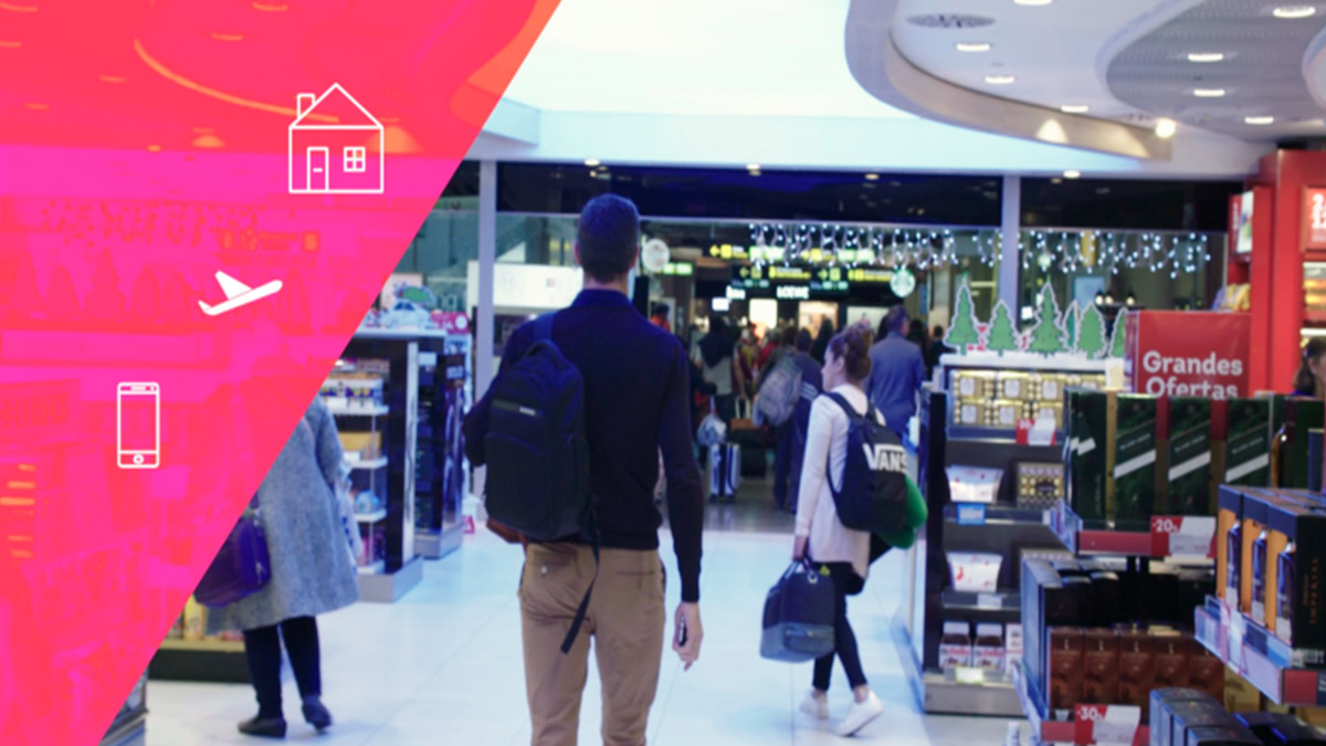 La experiencia de un viaje comienza en el aeropuerto