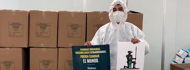 Material sanitario Telefónica
