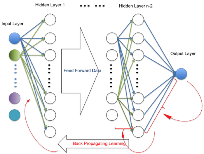 Figura 10. Ejemplo gráfico de Backpropagation
