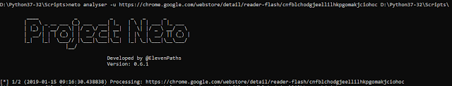 New tool: Neto, our Firefox, Chrome and Opera extensions analysis suite