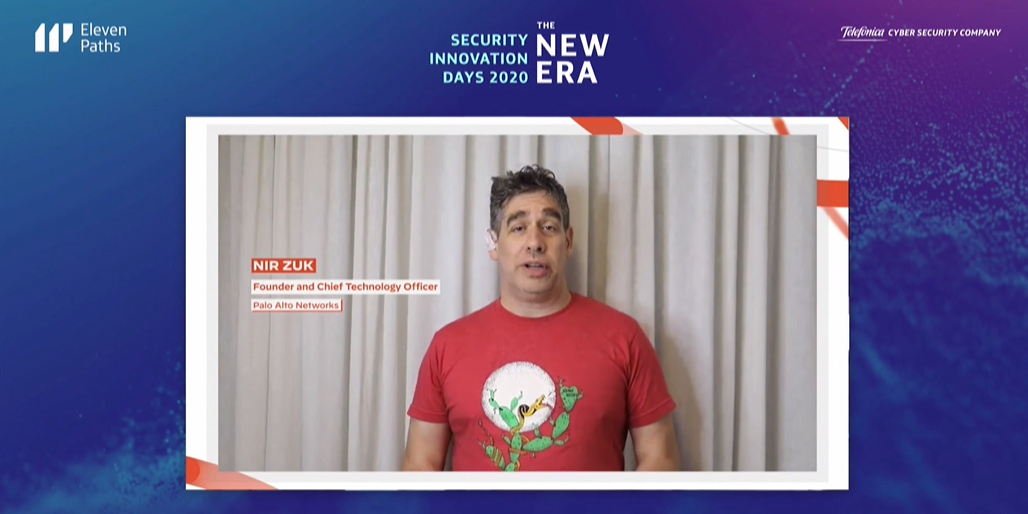 Conexión con California para hablar con Nir Zuk, CTO y fundador de Palo Alto Networks