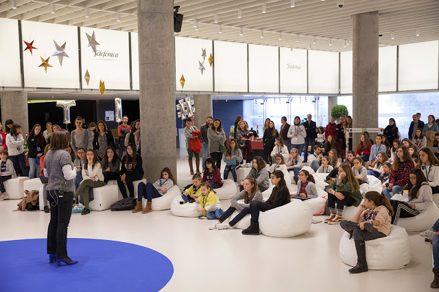 Girls Inspire Tech #GIT2018: el laboratorio tecnológico para hijas de empleados de Telefónica