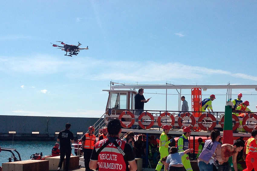 Drones que usan IA para salvar vidas