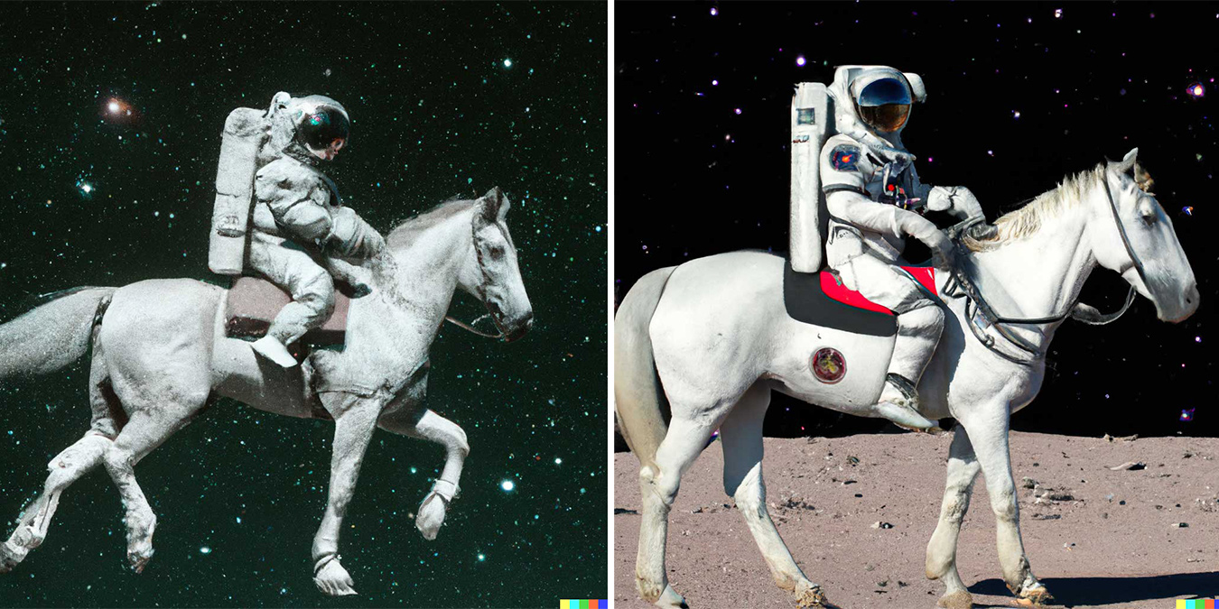 The artificial intelligence Dall-E turns any idea expressed in a sentence into an image