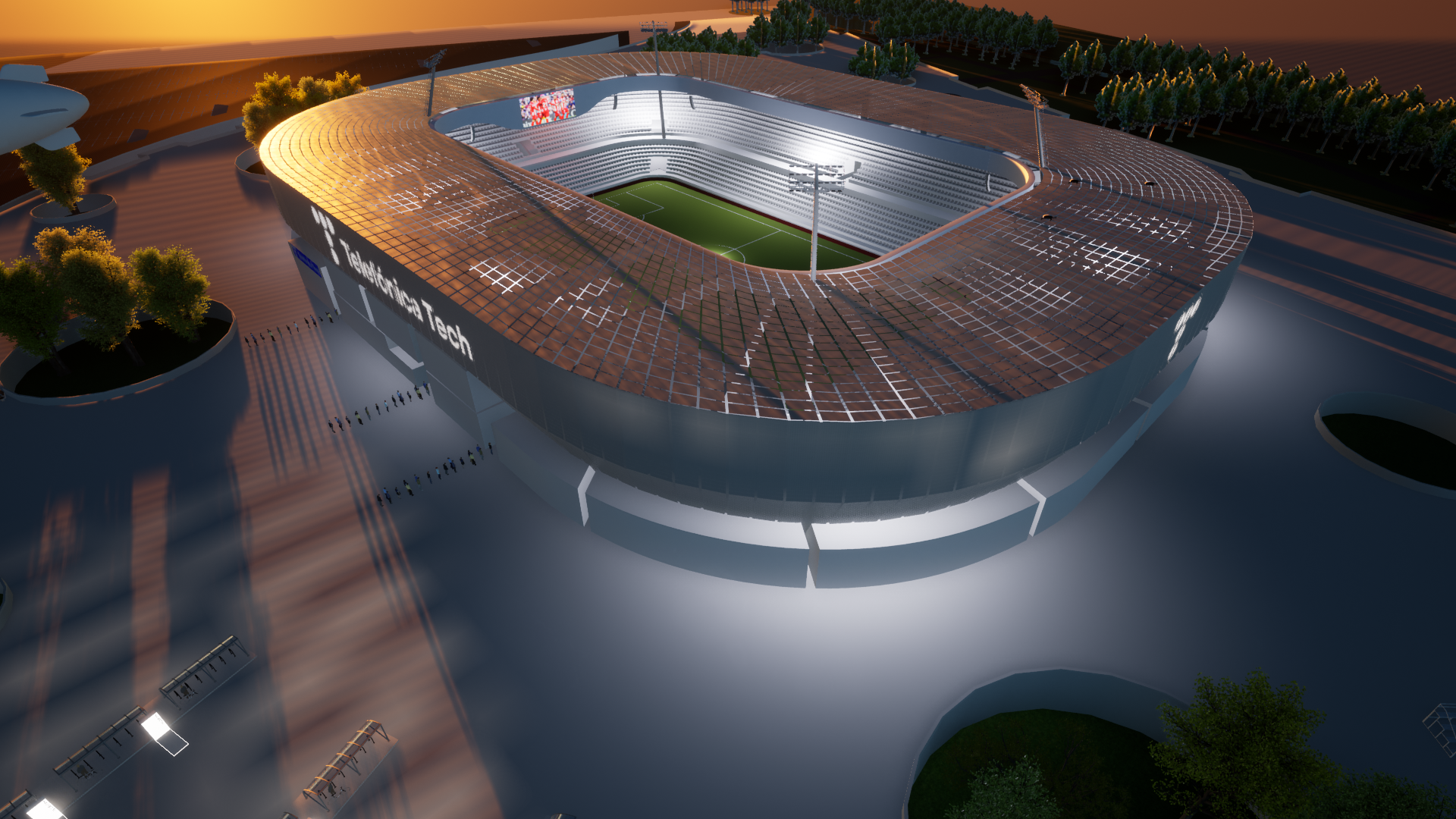 Architecture, digitalisation, and sustainability as pillars of the transformation of football stadiums
