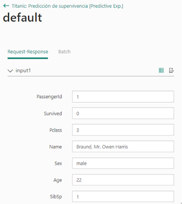 Figura 11: Formulario por defecto.