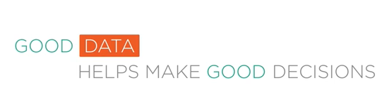 Figura 1: "Good Data helps make good decisions".