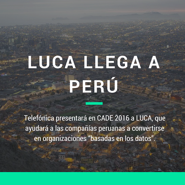 Perú se une al viaje Data-Driven