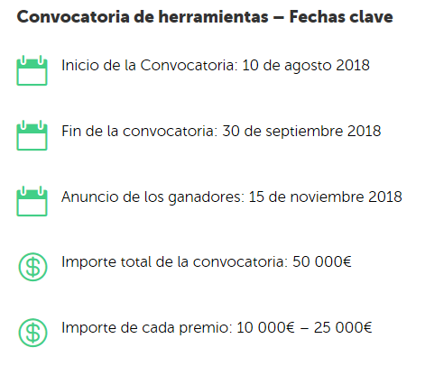 Convocatoria para los proyectos DTL imagen
