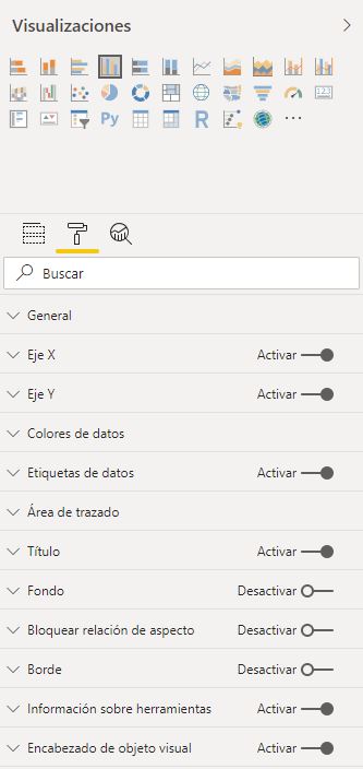 Figura 11: Menú formato