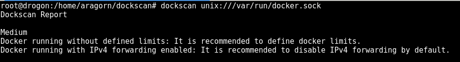 Respuesta de Docker sin contenedores imagen