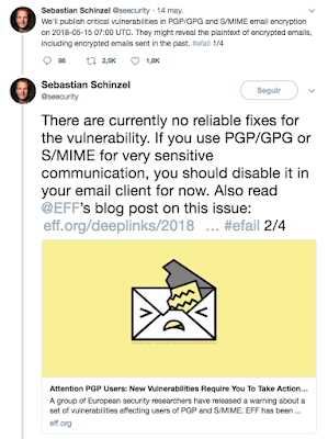 Sebastian Schinzel twitter PGP/GPG imagen