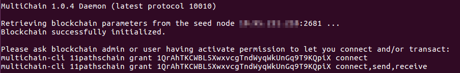 Inicialización del daemon imagen