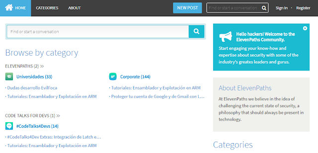 Todo lo que necesitas saber sobre ciberseguridad en la comunidad de ElevenPaths