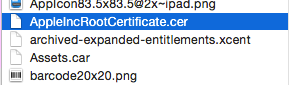 Archivo de Certificado/Key Hardcodeado en App iOS imagen