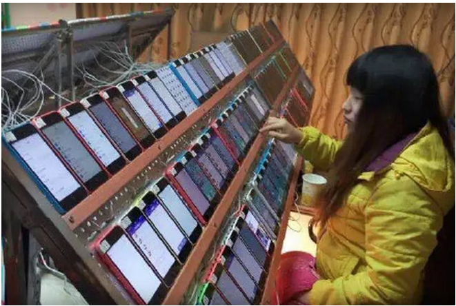 Top of the app charts. Shuabang: automated malware made in China