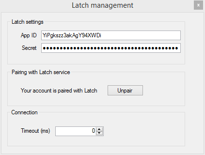 Control Parental con Latch