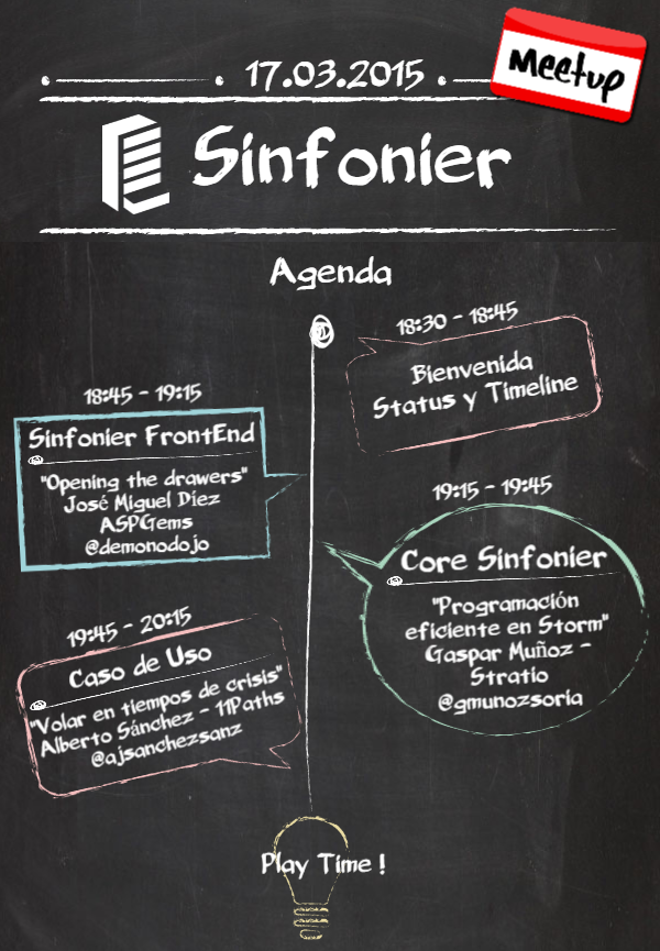 Sinfonier Meetup: Encuentro para analistas de seguridad
