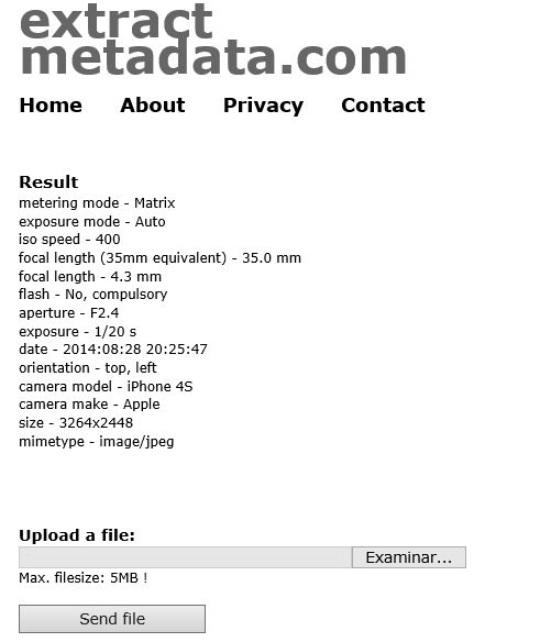Análisis de metadatos: Extract Metadata vs. Metashield Analyzer