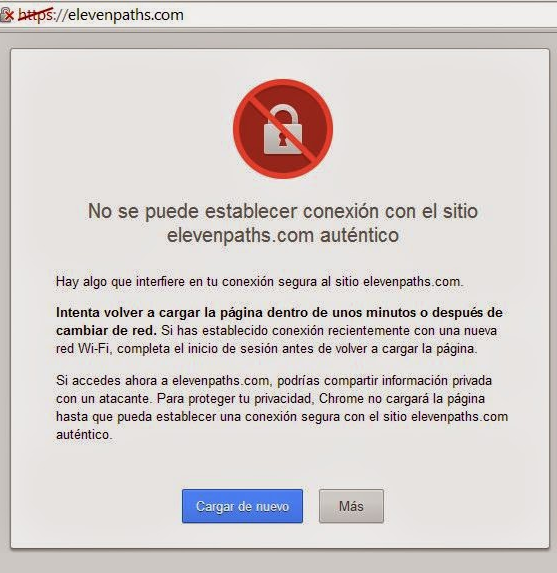 Certificados falsos, CRLSets y sospechas