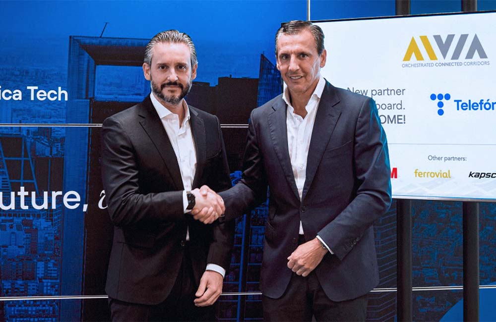 Telefónica Tech joins Ferrovial’s initiative to develop the 5G roads of the future