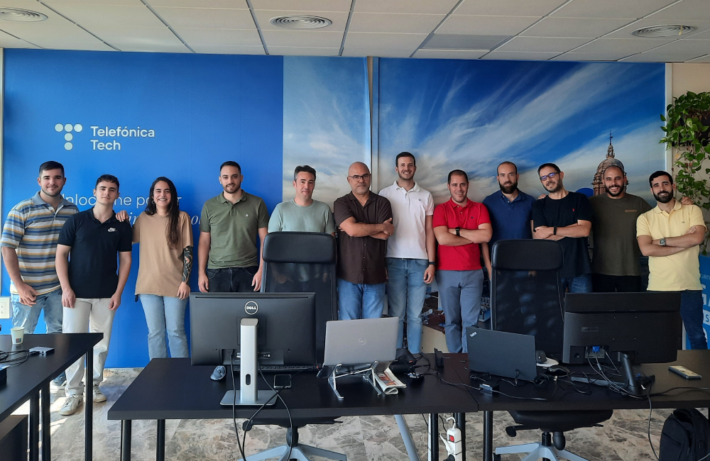 Our team in Malaga