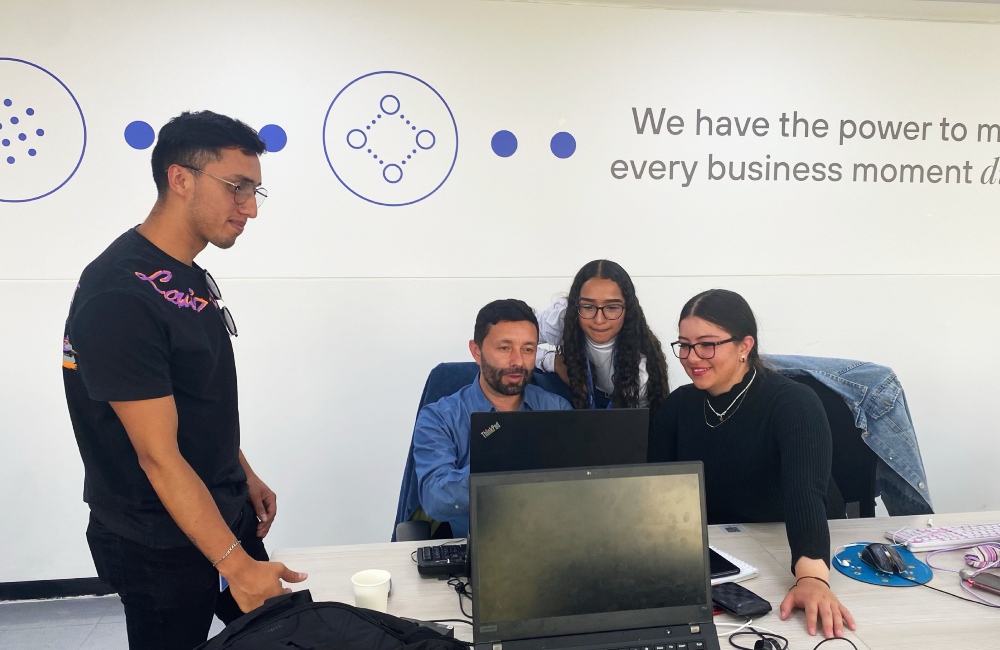 Our team in Colombia