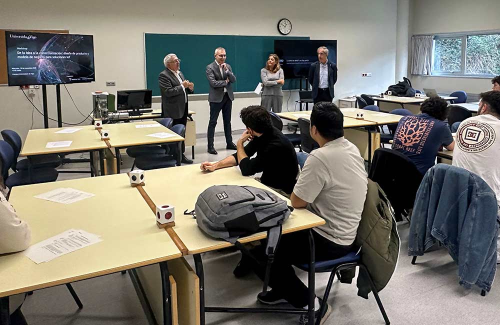 We foster IoT solution development from idea to market at the University of Vigo