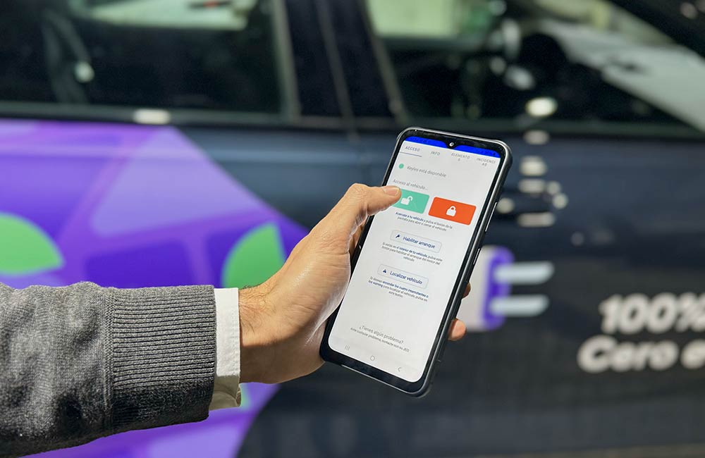 Implementamos la solución Keyless de Geotab en Vecttor para una movilidad más segura y eficiente