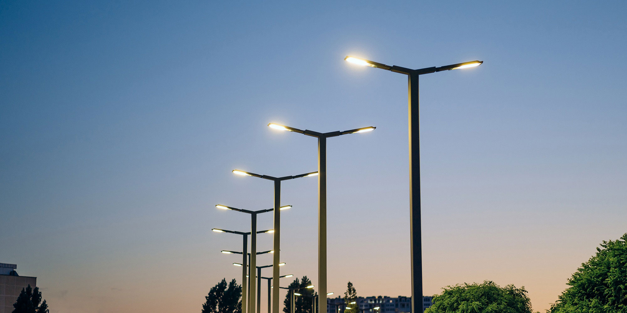 Smart street lighting