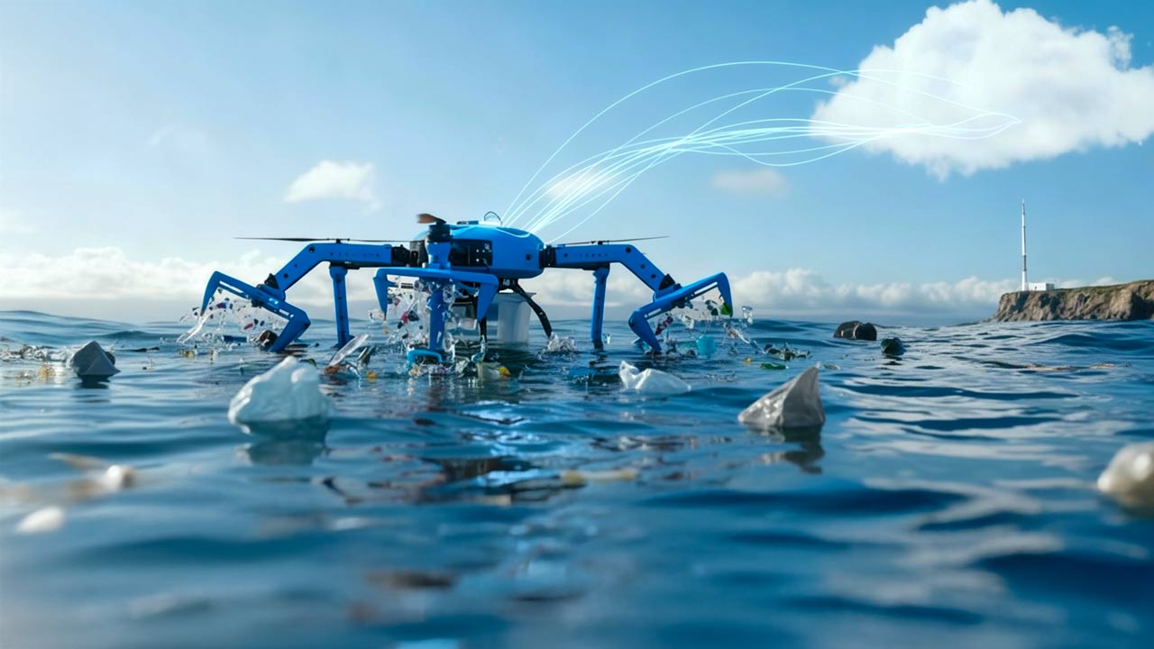 Drones acuáticos: una nueva manera de navegar a favor de la sostenibilidad azul