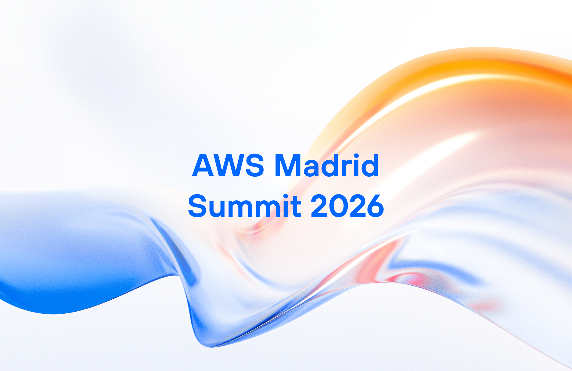 We are sponsoring AWS Summit Madrid 2026